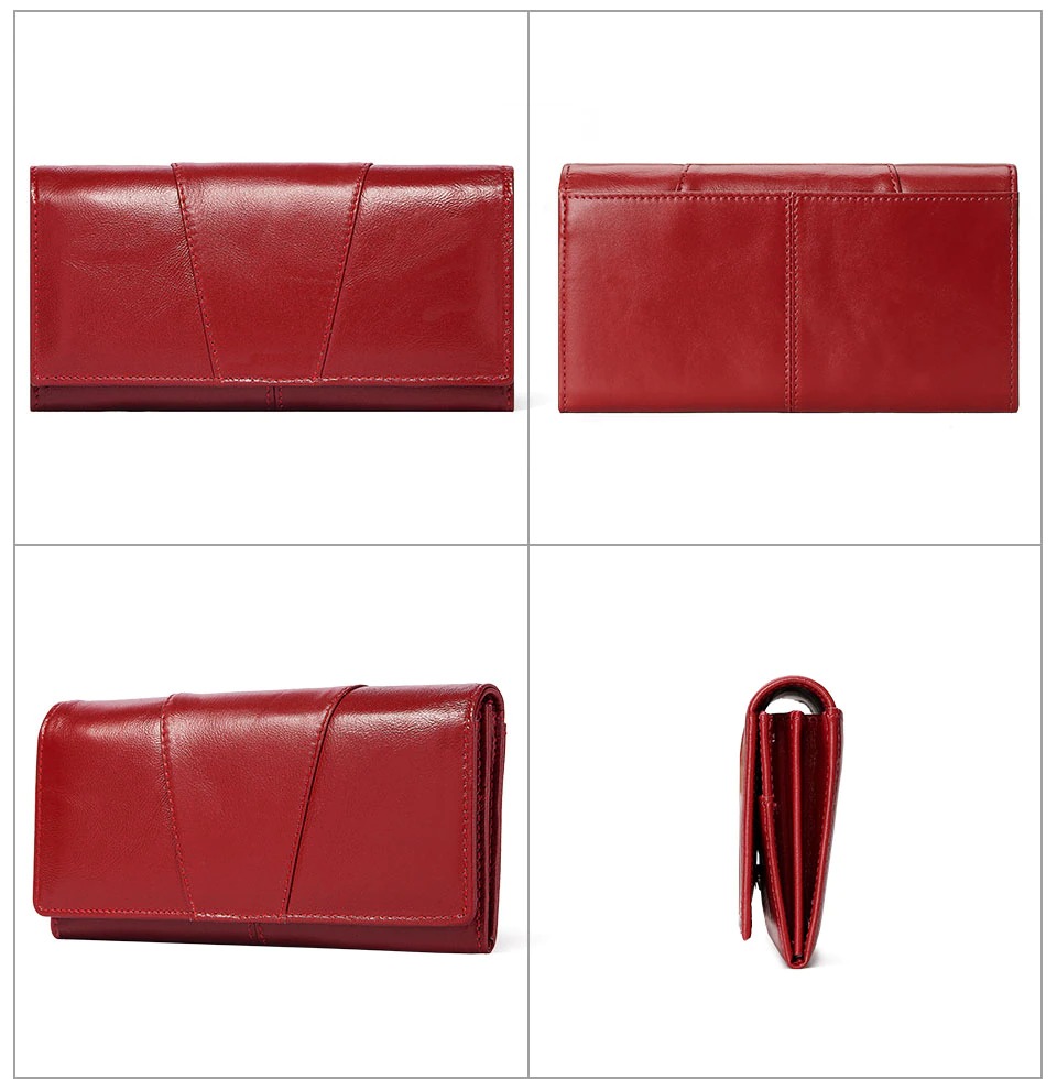 Damski skórzany portfel HUMPERPAUL - obrazek 2