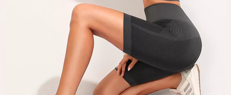 Szorty fitness szare rozm. XS - obrazek 3