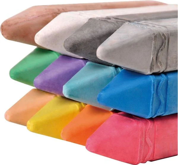 Zestaw kolorowej kredy do malowania Small Foot - obrazek 2