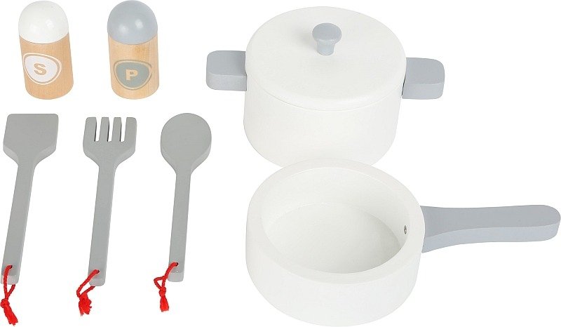 Drewniana kuchnia dla dzieci Lilliet z lodówką 10598-Small Foot - obrazek 3