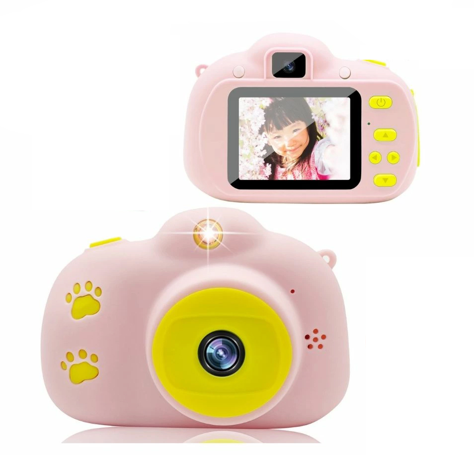 Przenośna dziecięca zabawka cyfrowa kamera Różowa