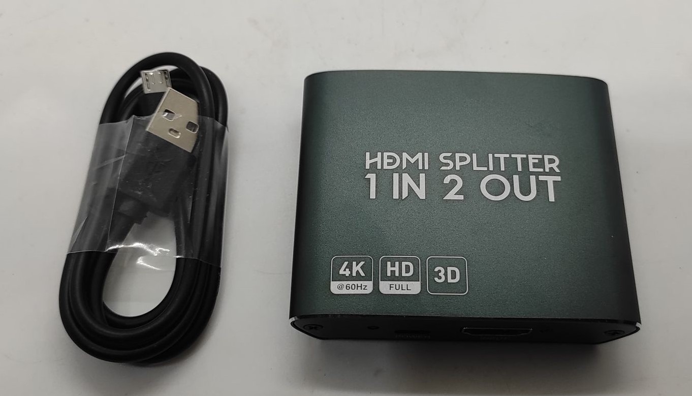 Splitter Cyfrowy HDMI 1/2 4K 60 Hz - obrazek 4
