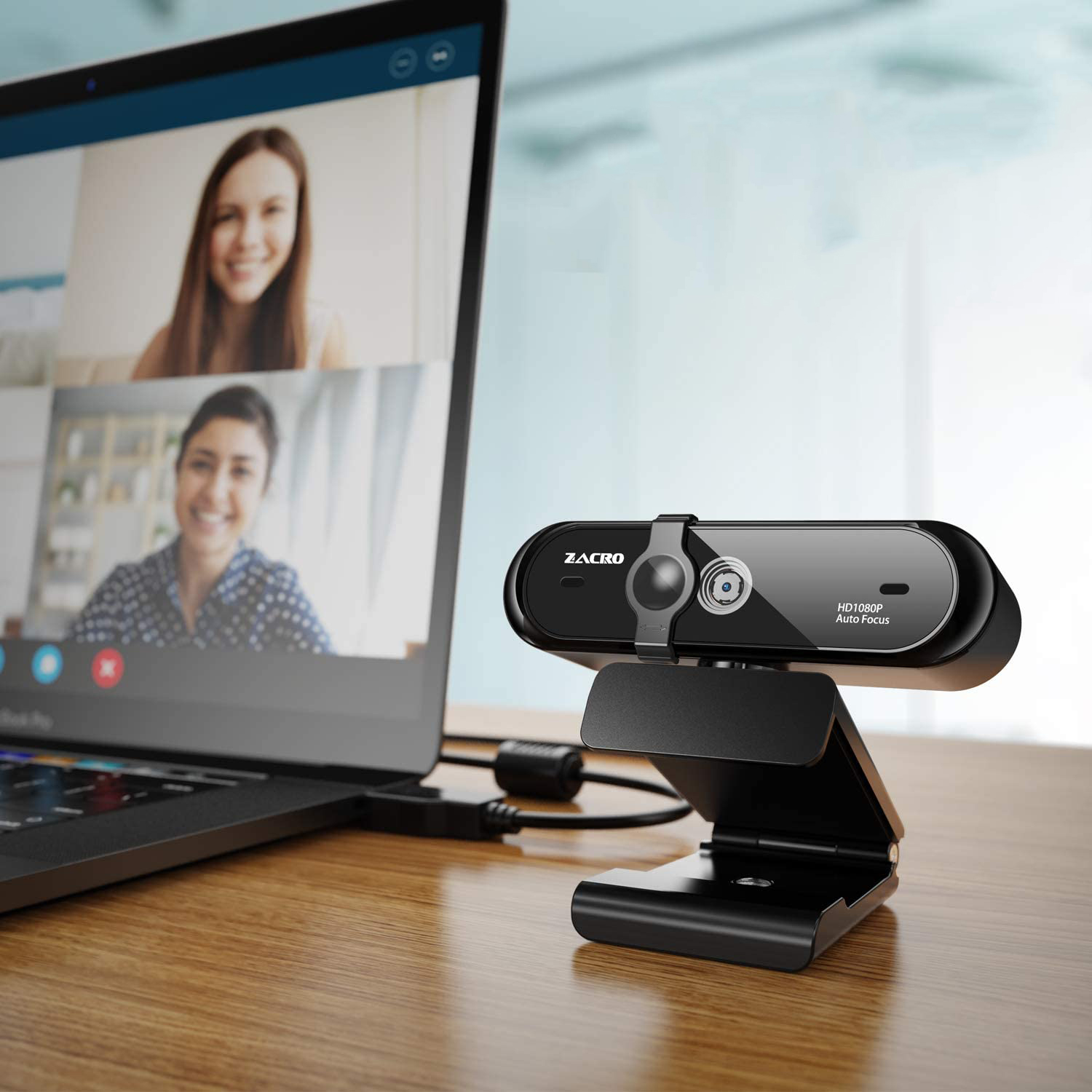 Zacro kamera internetowa z mikrofonem 1080p - obrazek 5