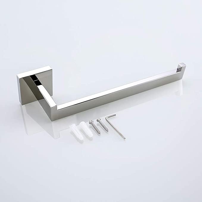 Wieszak na ręczniki chrom 17cm - obrazek 3