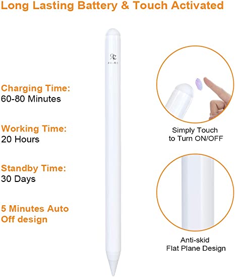 AM-RE Rysik do Apple iPad (2018-2020), iPad Pro (11/12,9 cala), iPad 6./7., iPad Mini 5 - obrazek 7