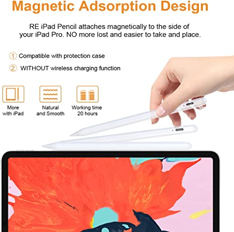 AM-RE Rysik do Apple iPad (2018-2020), iPad Pro (11/12,9 cala), iPad 6./7., iPad Mini 5 - obrazek 5