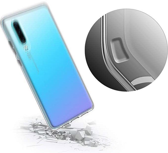 AUNOTE Etui do Huawei P30 Bezbarwne - obrazek 5