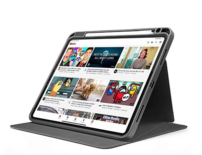 TOMTOC Etui do iPad Pro 11 Czarne - obrazek 2