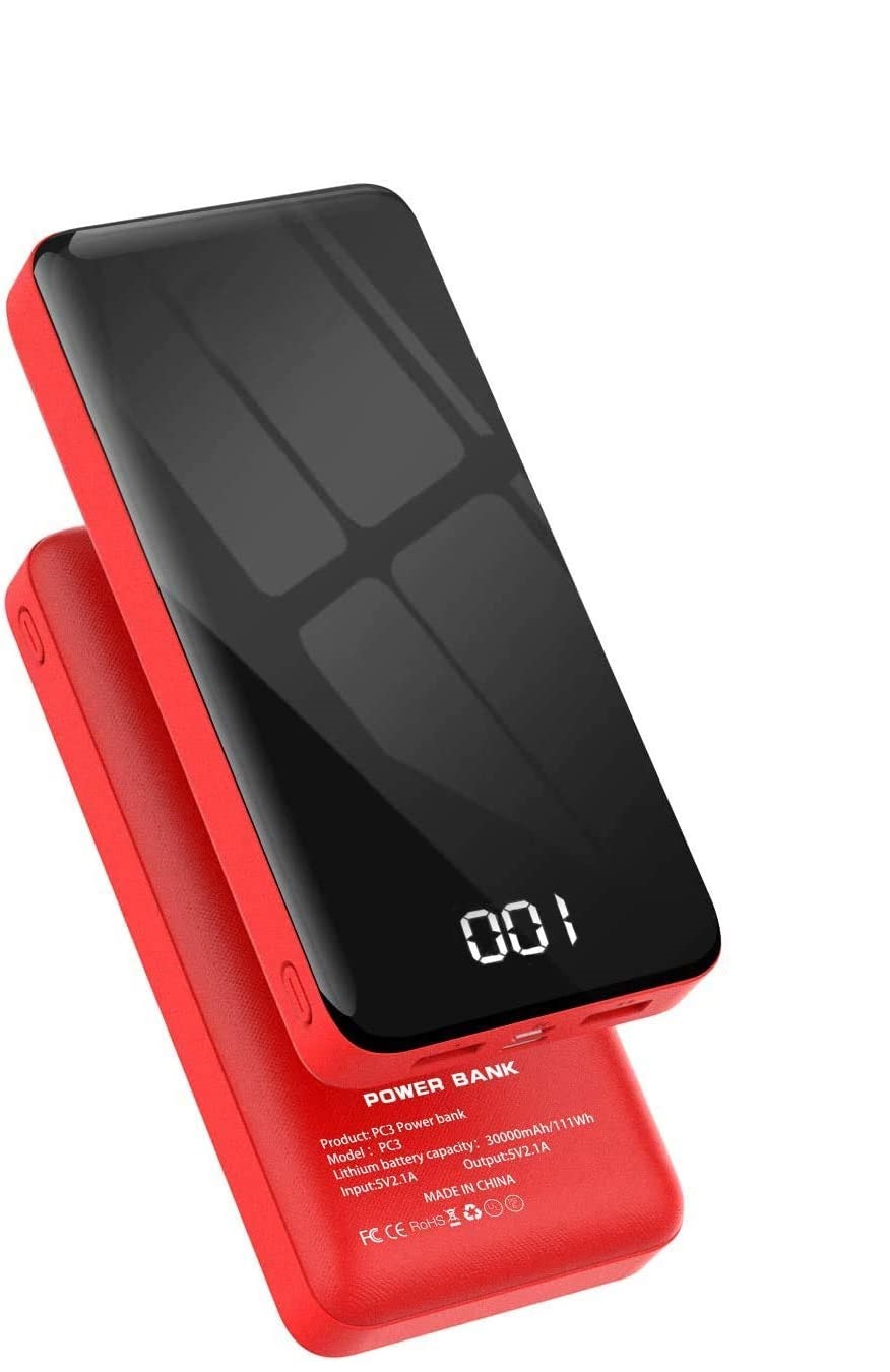 POWERBANK 30000mAh PRZENOŚNA ŁADOWARKA USB - obrazek 3