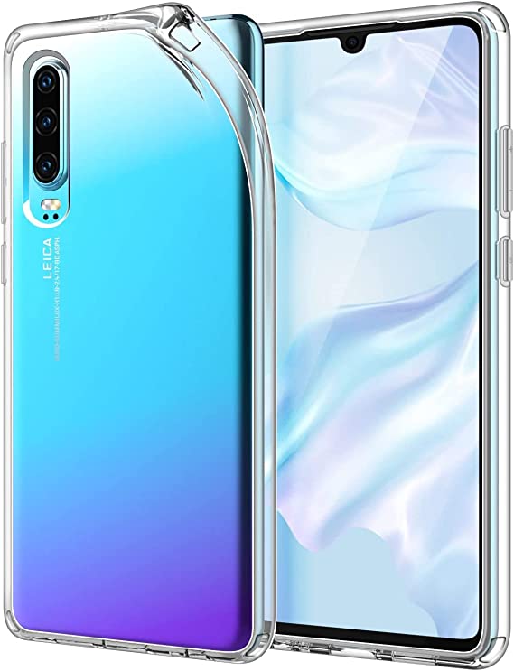 AUNOTE Etui do Huawei P30 Bezbarwne