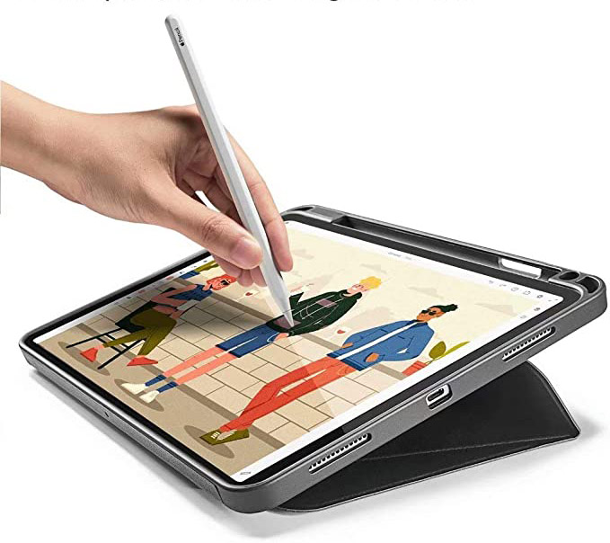 TOMTOC Etui do iPad Pro 11 Czarne - obrazek 4