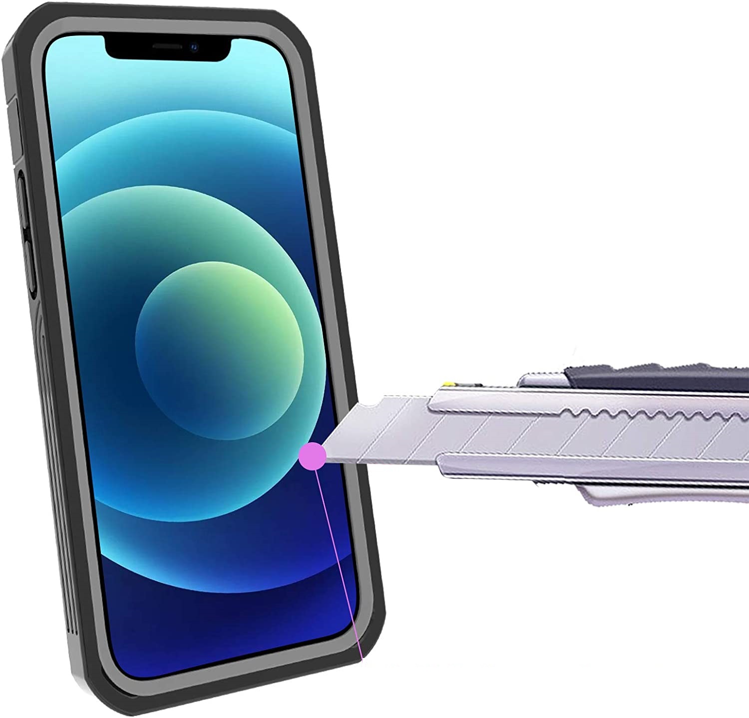 BESINPO Full Case iPhone 12 Pro Max 6,7" - obrazek 4