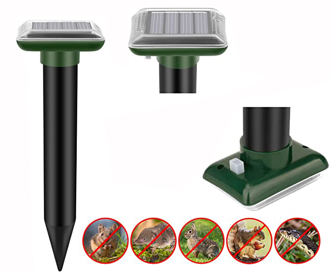 EFFECTIVELY REPELES Odstraszacz kretów mocny solarny - obrazek 3
