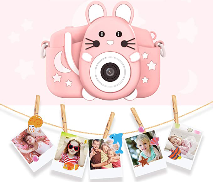 Przenośna dziecięca zabawka Hangrui Aparat dziecięcy - obrazek 3