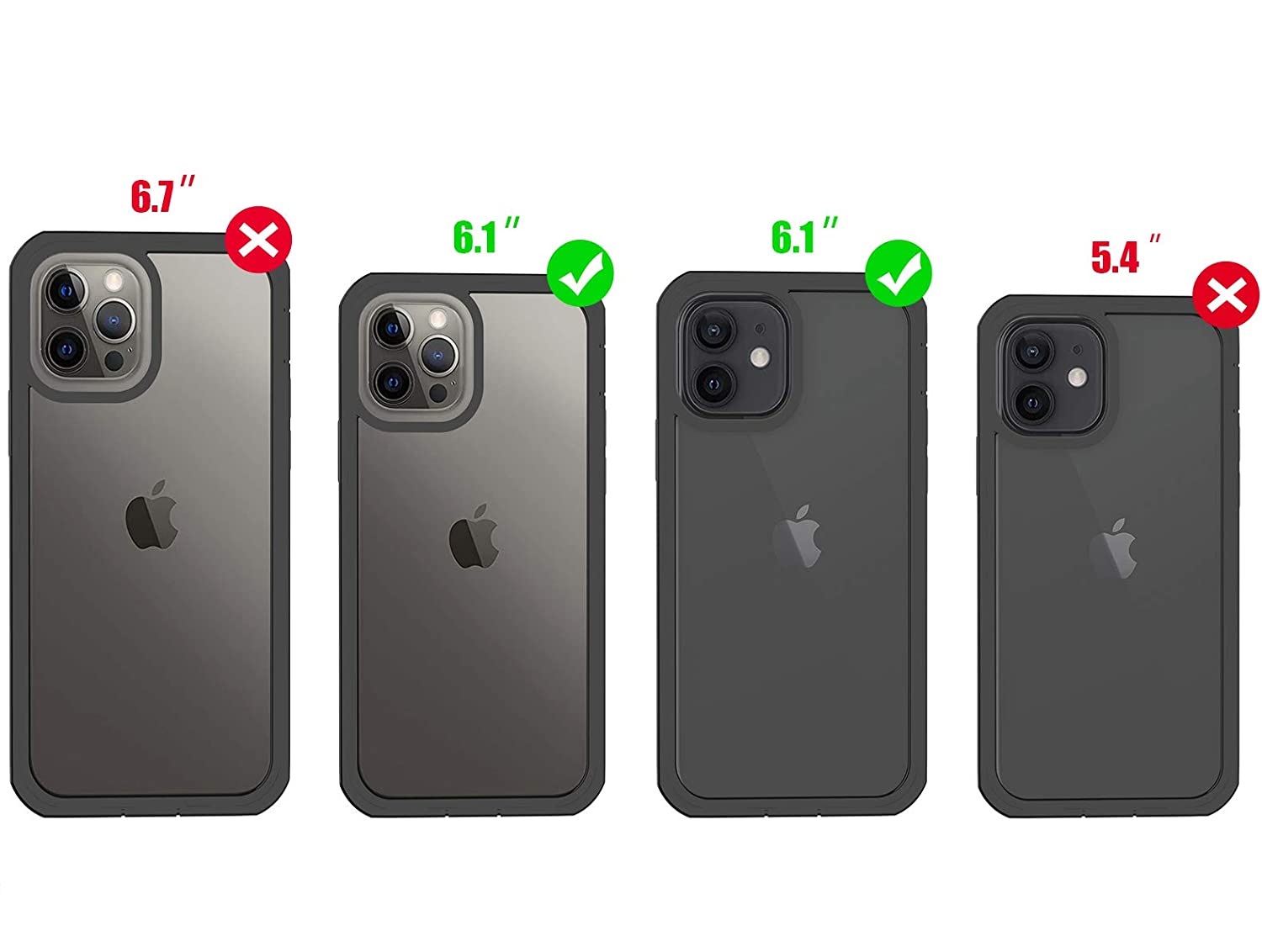 BESINPO Full Case Iphone 12/12 PRO 6,1 " - obrazek 3