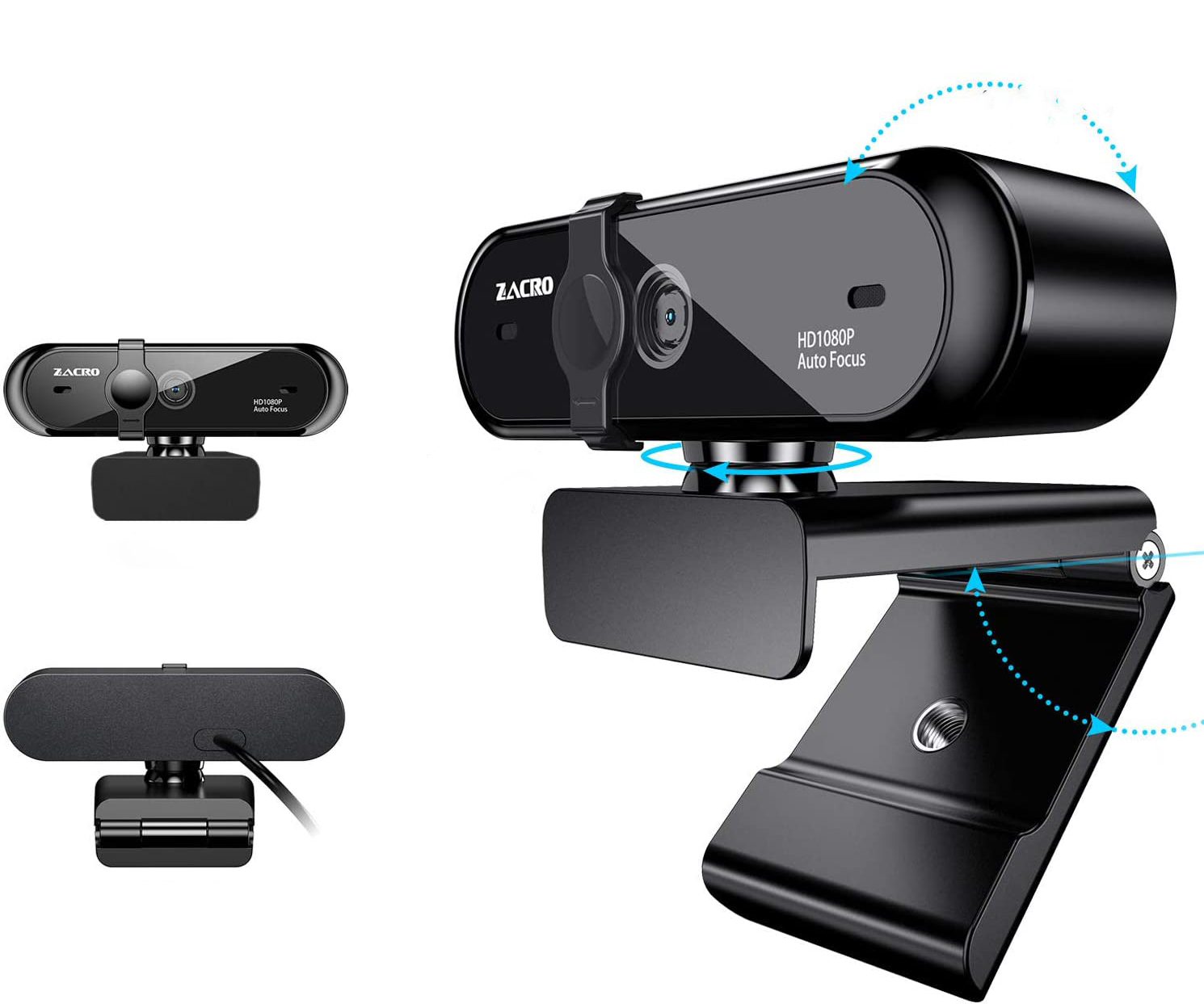 Zacro kamera internetowa z mikrofonem 1080p - obrazek 2