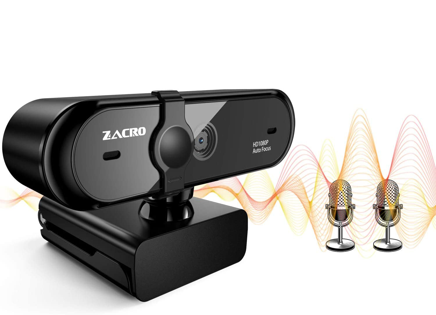 Zacro kamera internetowa z mikrofonem 1080p - obrazek 3