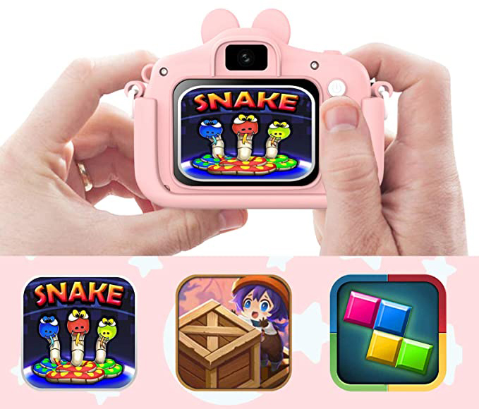 Przenośna dziecięca zabawka Hangrui Aparat dziecięcy - obrazek 2