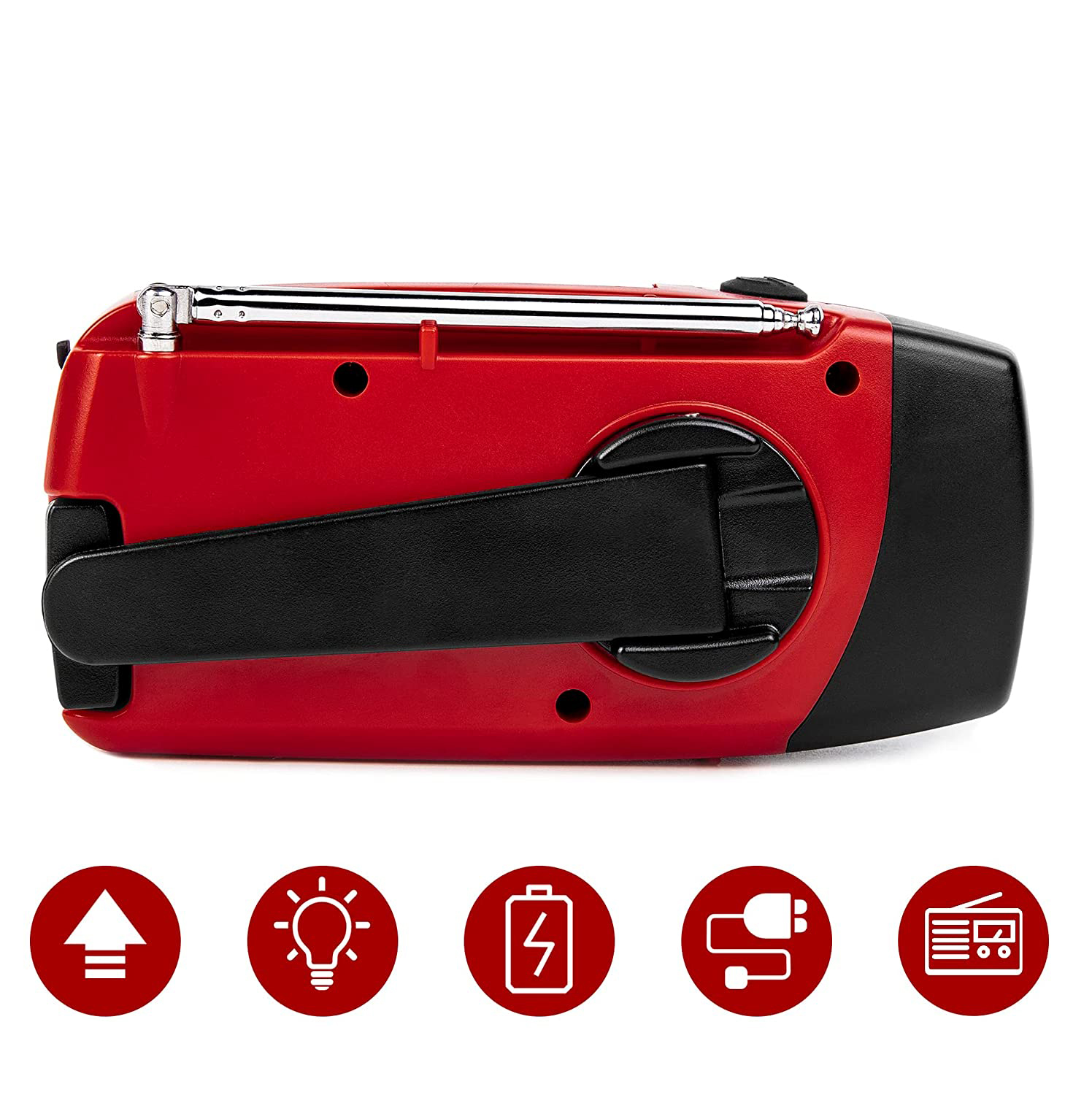 Solarne radio awaryjne z latarką - obrazek 7