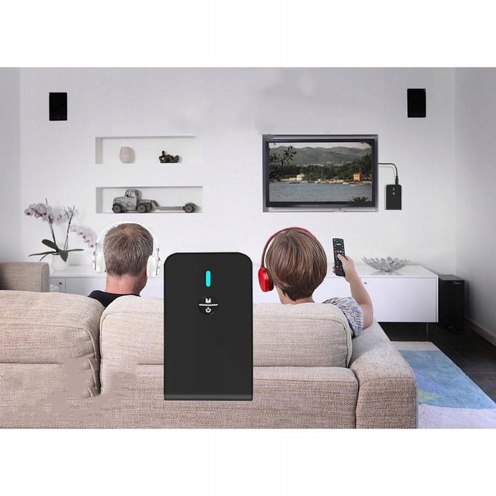 Nadajnik odbiornik Bluetooth 5.0 bezprzewodowy adapter audio 3.5mm - obrazek 3
