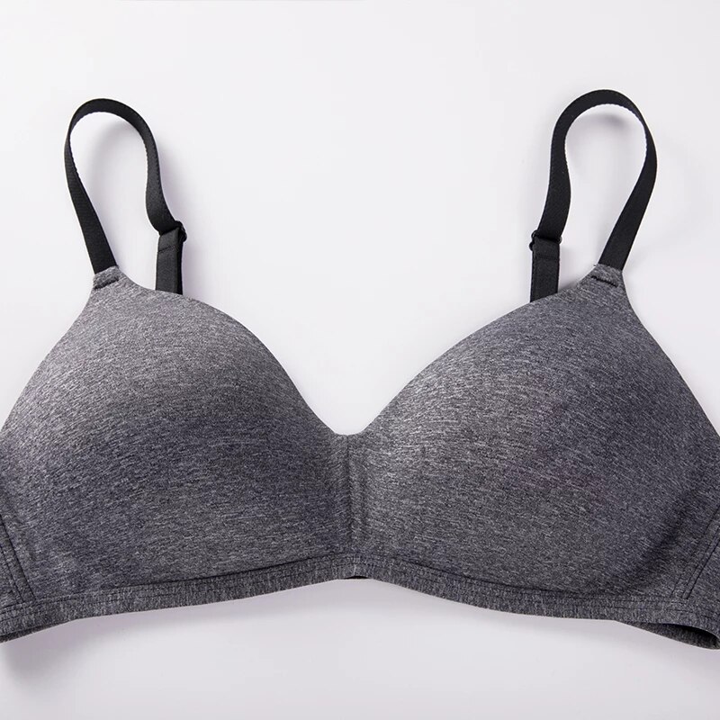 MEFIVOO Damski gładki biustonosz bez fiszbin 36DD - obrazek 4