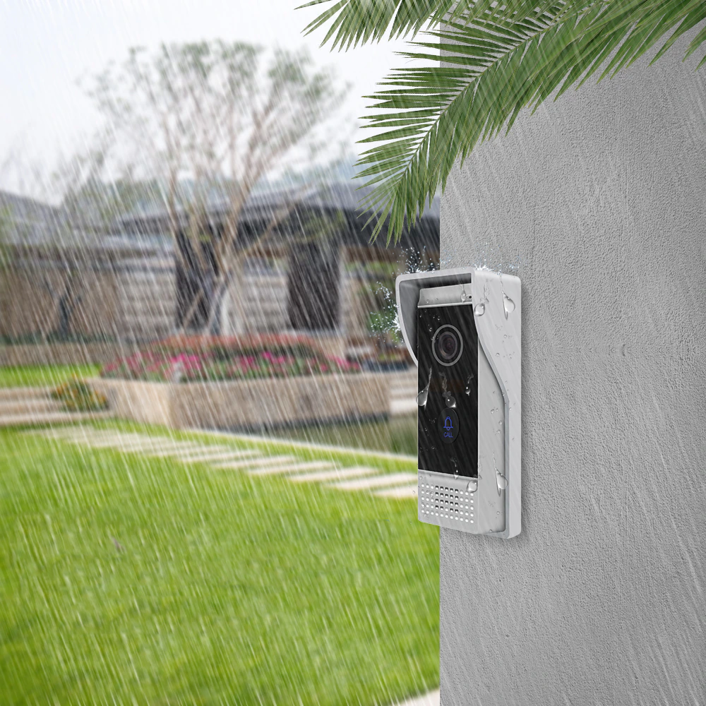 Jeatone 7" bezprzewodowy wideodomofon System wideo - obrazek 4