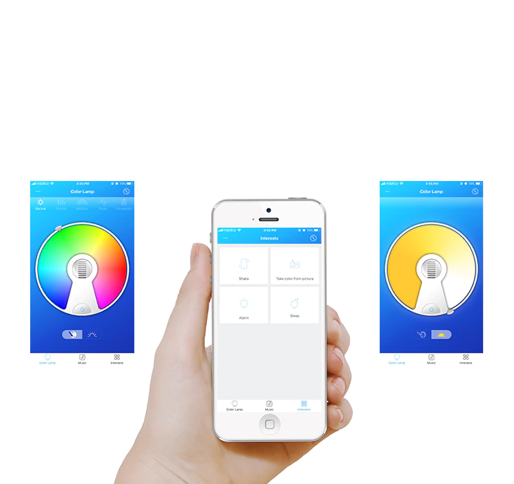 Inteligentna Lampa LED RGB Wi-Fi - obrazek 4