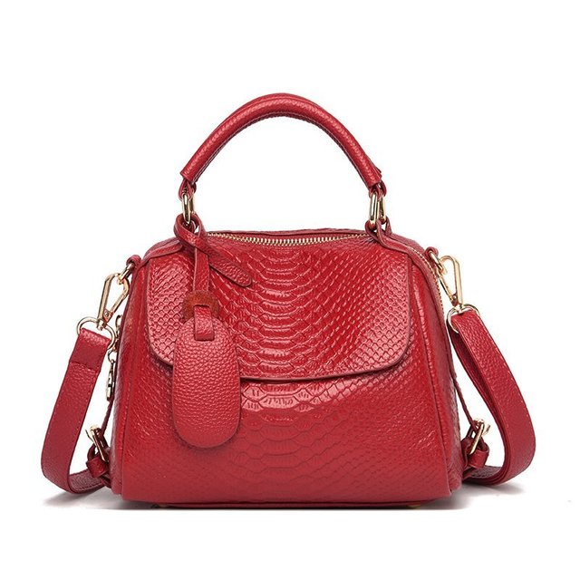 DREAM PARIS Skórzana torebka na ramię