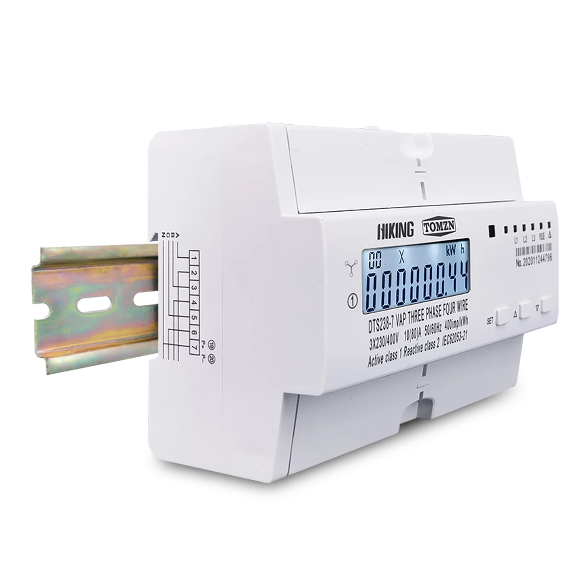 3 Fazowy Licznik Pomiar Prądu 80A - obrazek 3