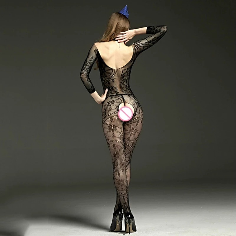 FASHION SEXY Erotyczne koronkowe body - obrazek 3