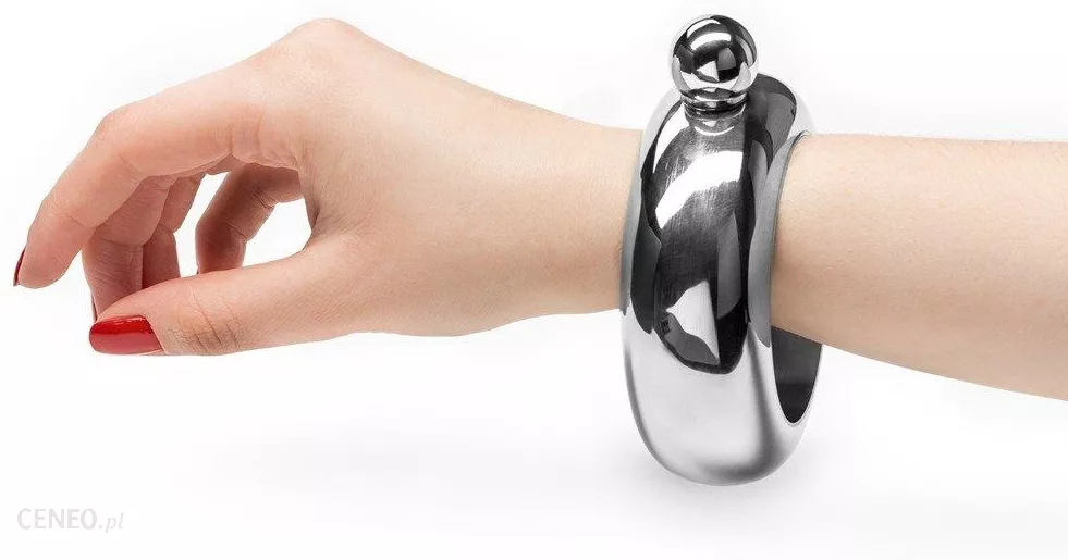 Elegancka bransoleta - Piersiówka 2w1 - obrazek 3