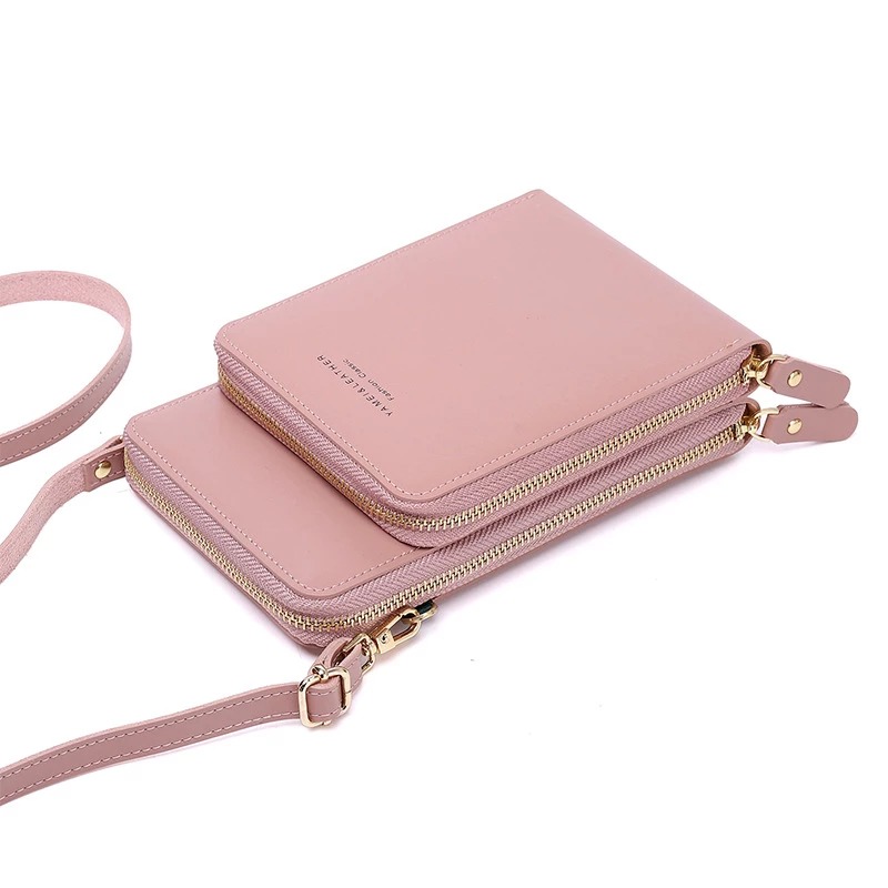 FASHION CLASSIC Torebka damka na telefon z portfelem - obrazek 3