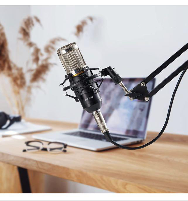 ZESTAW MIKROFON+STATYW +BM800 Kardioidalny - obrazek 2