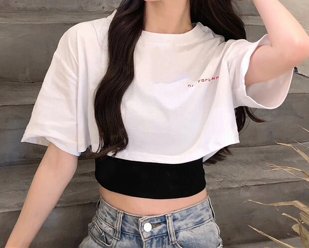 Damski zestaw 2w1 KOSZULKA+TOP - obrazek 3