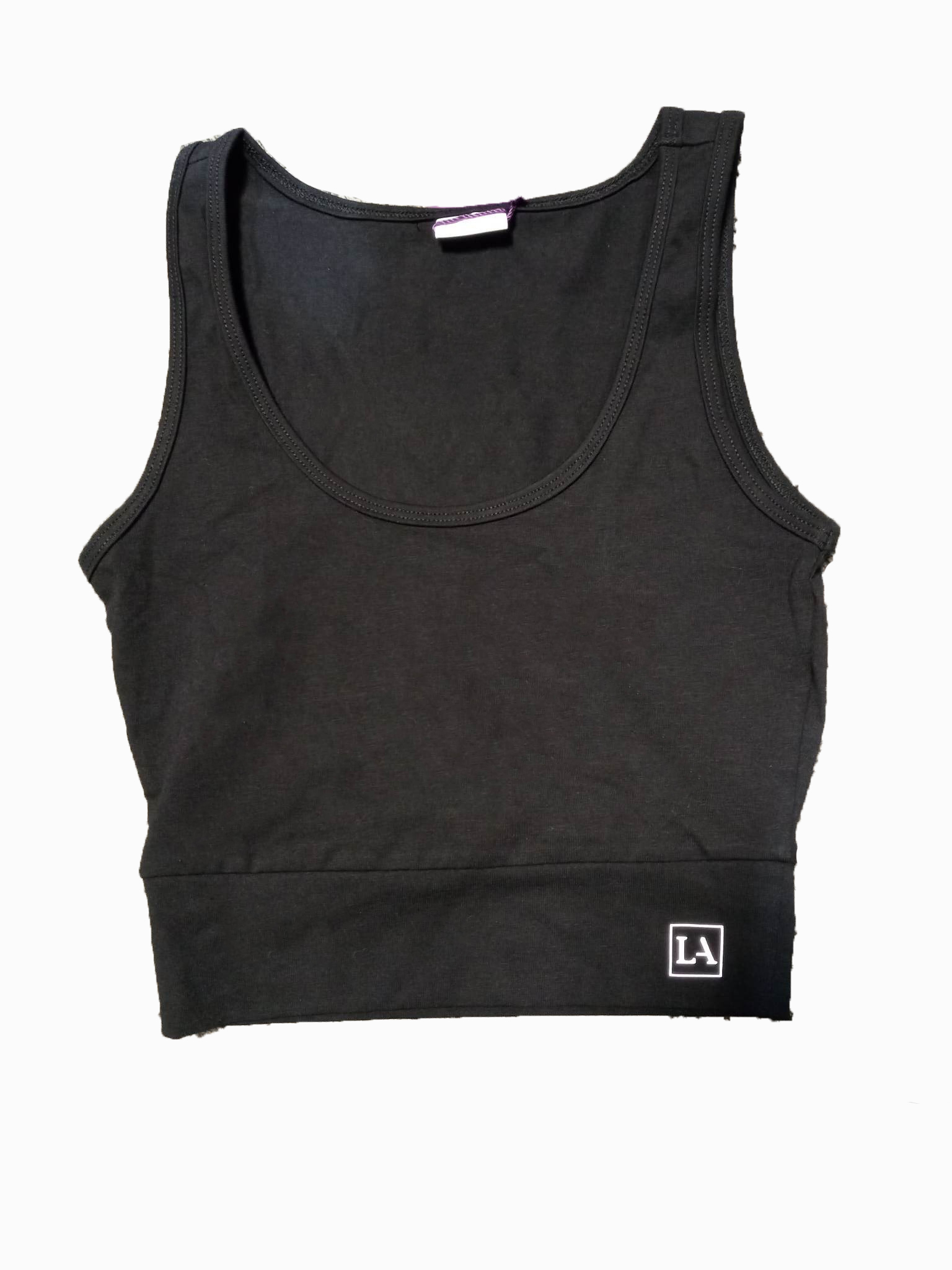 LASCANA Sportowy top damski czarny