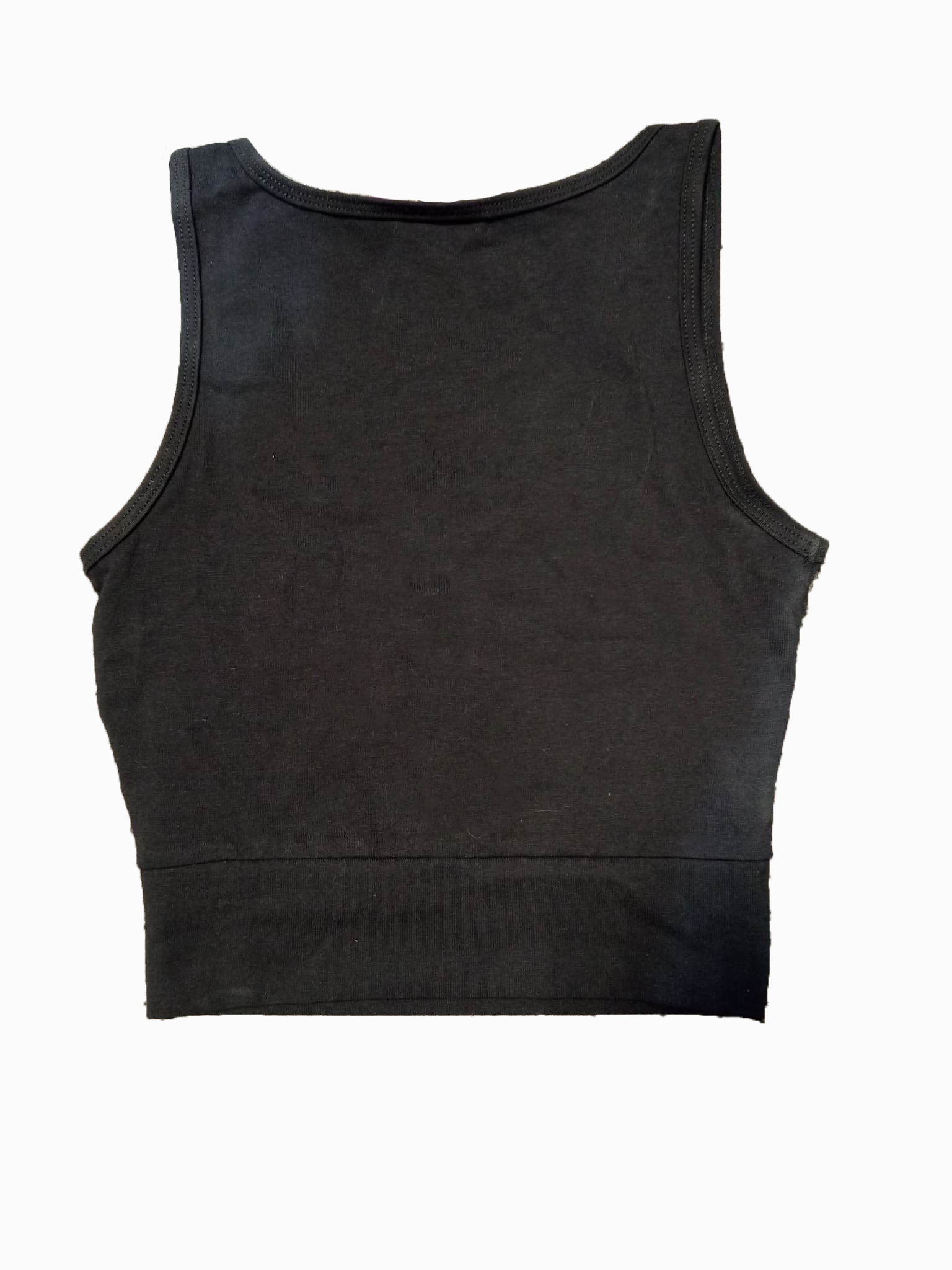 LASCANA Sportowy top damski czarny - obrazek 2