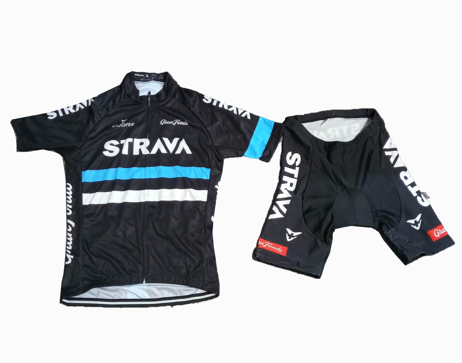 STRAVA Męski komplet rowerowy