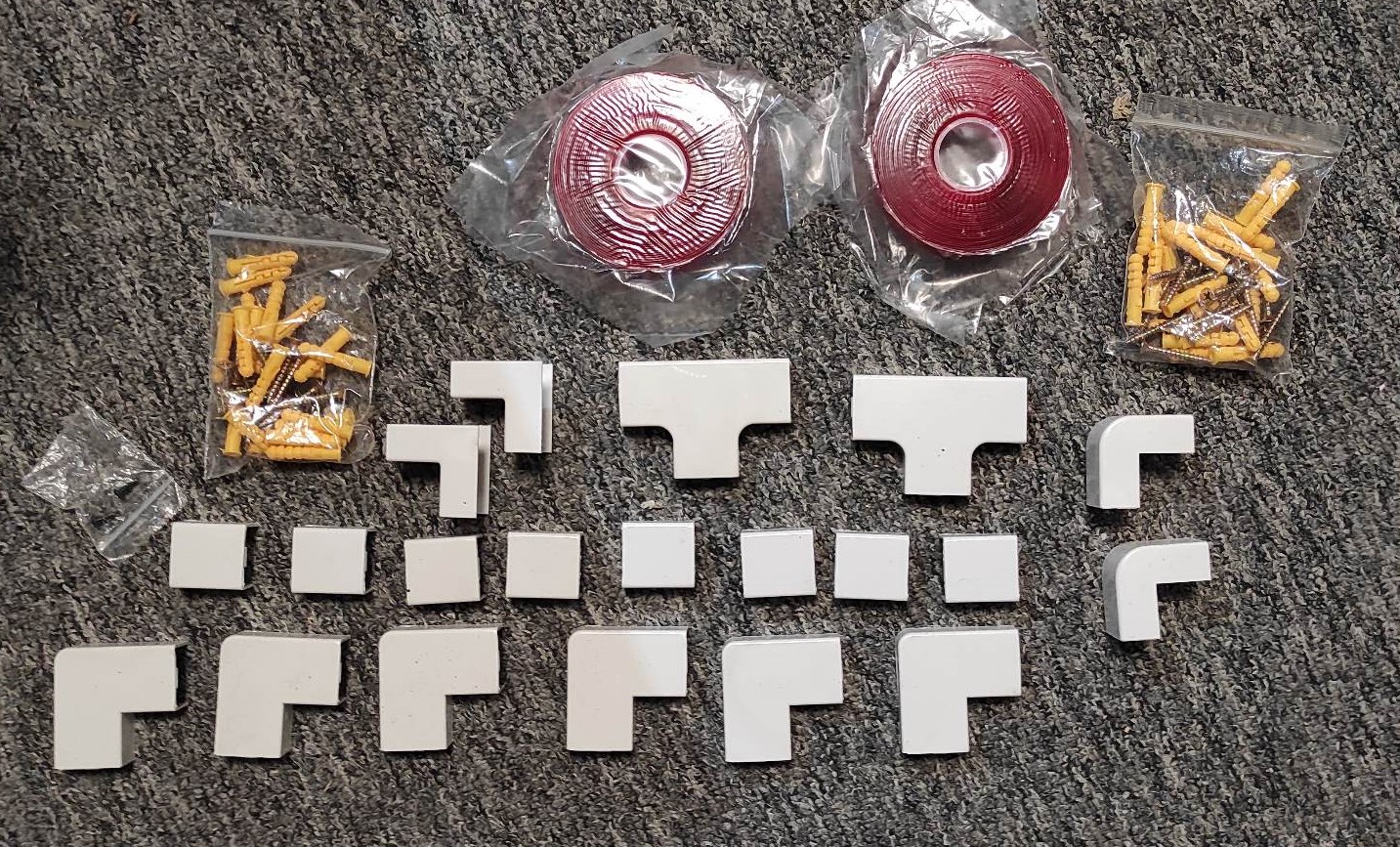 KORYTKO KABLOWE KANAŁ KABLOWY 8 x 1 m - obrazek 4