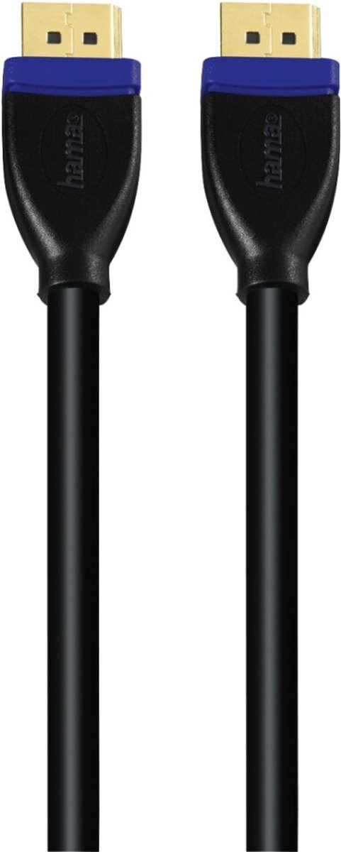 Kabel Displayport Hama pozłacany 5m