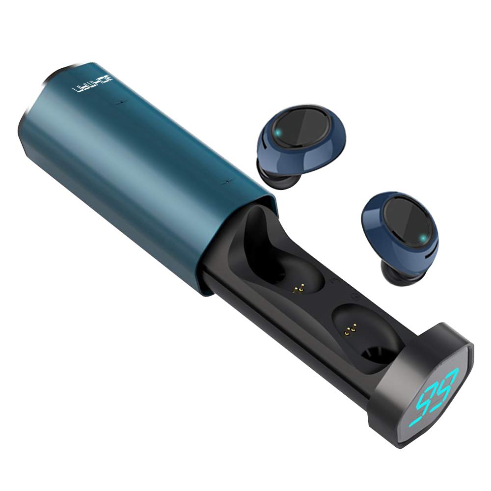 Bokman T2 Bezprzewodowe słuchawki douszne Niebieskie