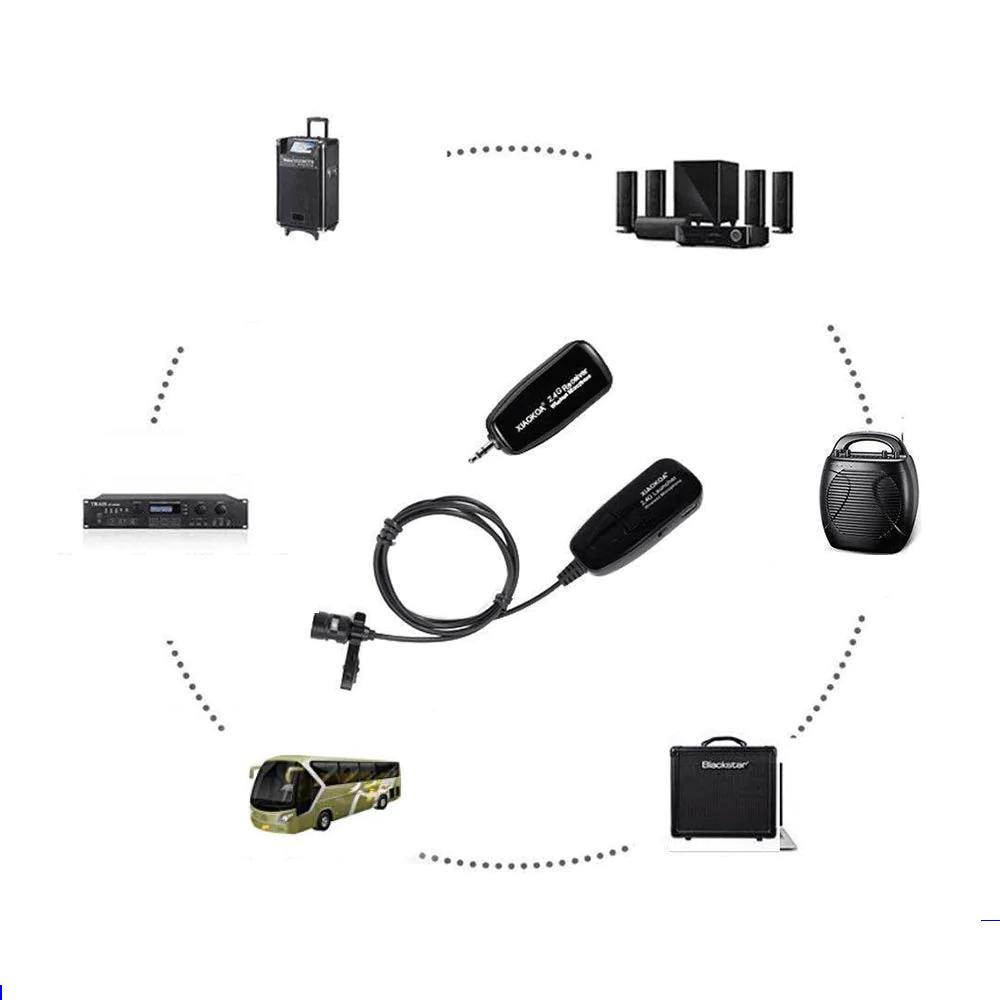 BEZPRZEWODOWY MIKROFON XIAOKOA N81 2,4G - obrazek 3