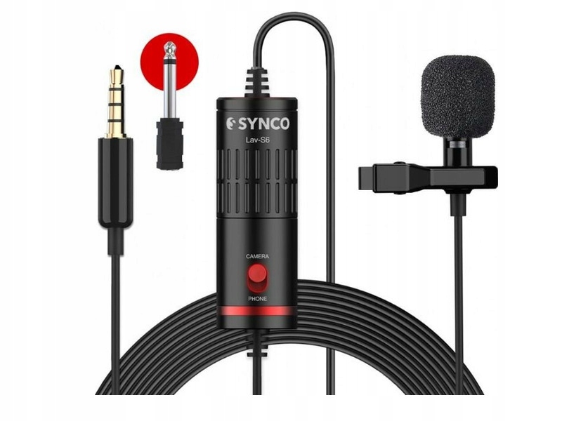 Podwójny Mikrofon krawatowy Synco LAV-S6D