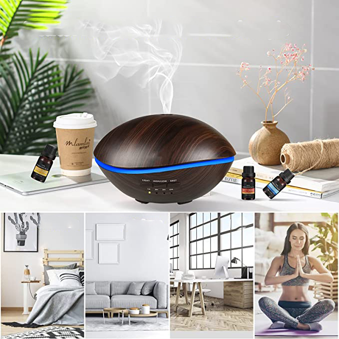 HAPPYGOO Nawilżacz ultradźwiękowy z olejkami eterycznymi - obrazek 4