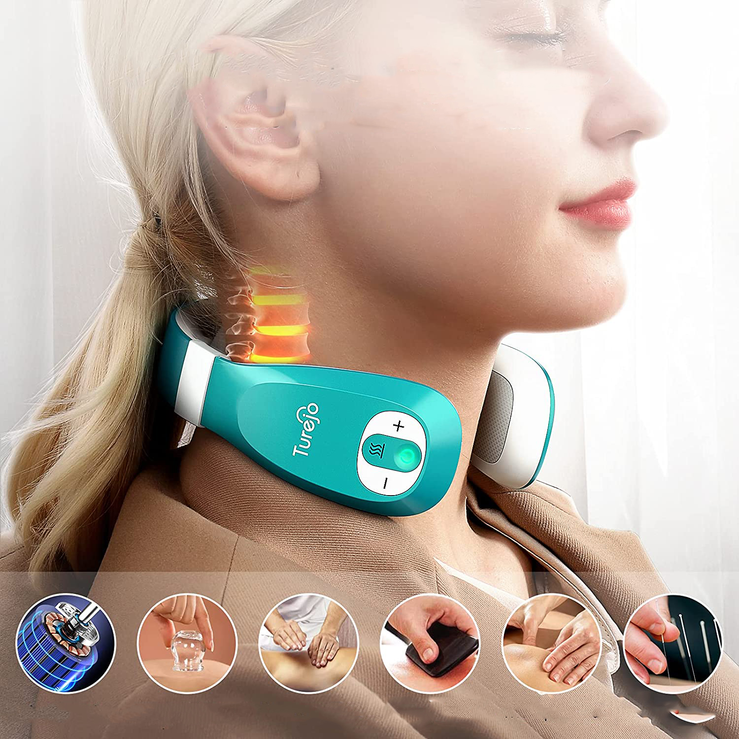 MASAŻER DO SZYI TUREJO ST-304 - obrazek 4