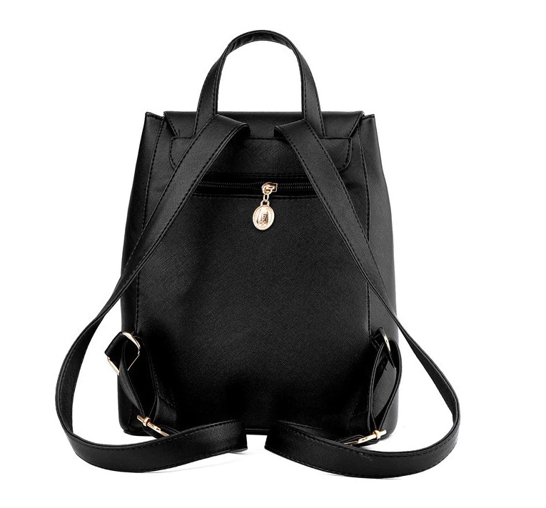 Damski plecak Casual Czarny - obrazek 6