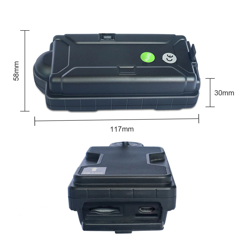 Solar lokalizator GPS kołnierz wodoodporny - obrazek 3