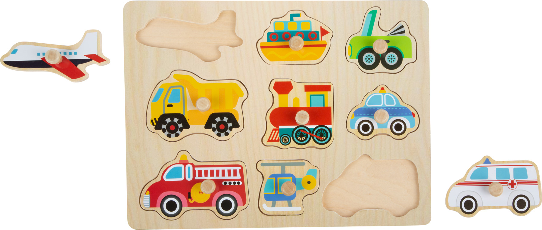 SMALL FOOT 10446 PUZZLE POJAZDY - obrazek 3