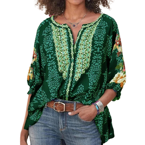 Koszula damska Oversize z Nadrukiem