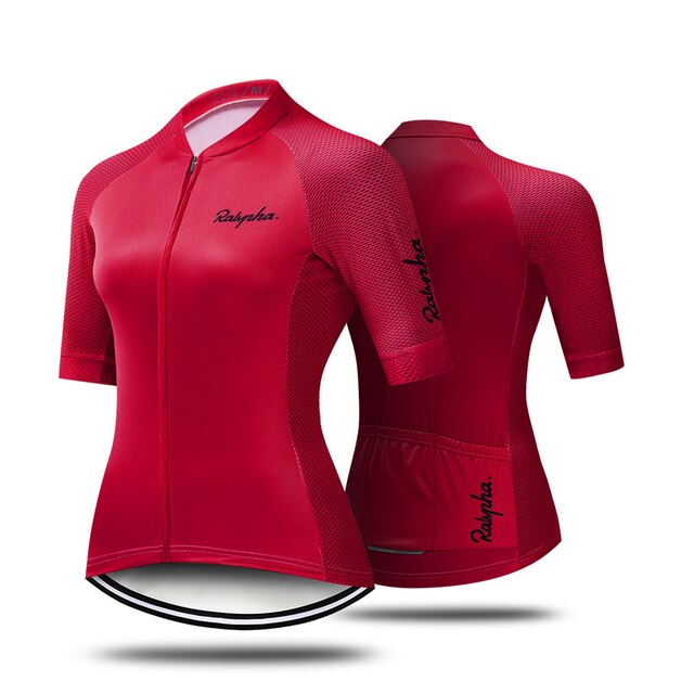 Damski Komplet Rowerowy z Krótkim Rękawem Wiosna/Lato - obrazek 2