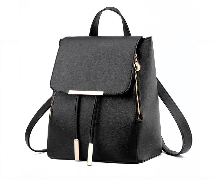 Damski plecak Casual Czarny - obrazek 2